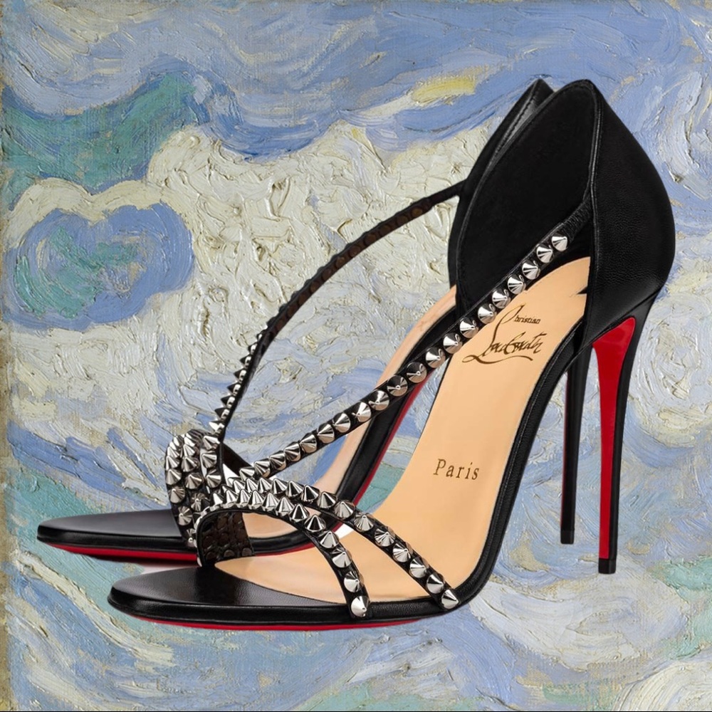 LIMITED EDITION SPIKY LOUBOUTIN HEELS 💋👠